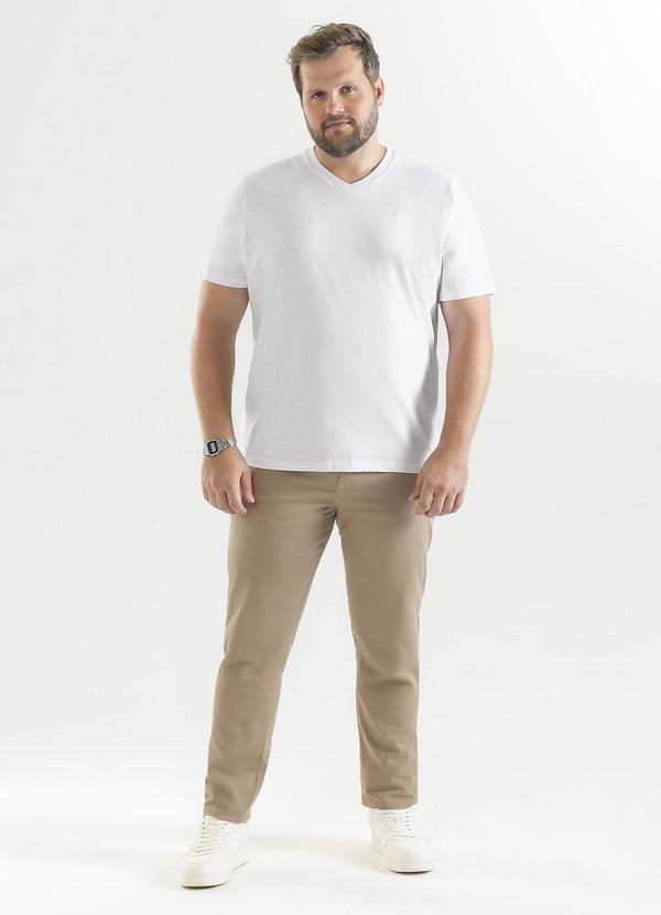 Exco - Camiseta Plus em Algodão Branco 3