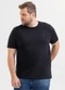 Exco - Camiseta Plus em Algodão Branco - variação: Preto