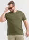 Exco - Camiseta Plus em Algodão Branco - variação: Verde