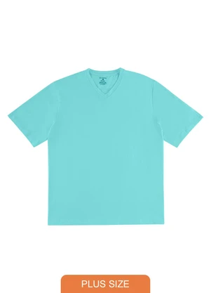 Diametro - Camiseta Plus Size Masculina Azul - DIAMETRO