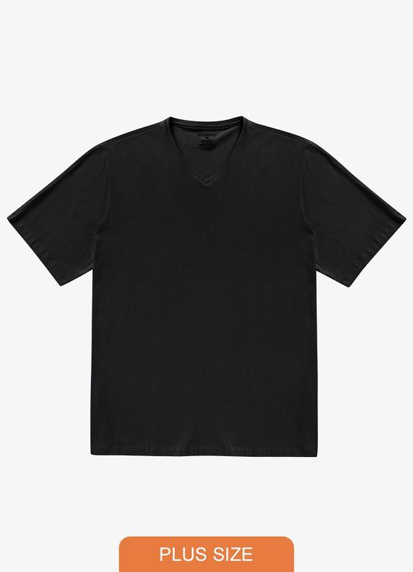 Diametro - Camiseta Plus Size Masculina Preto