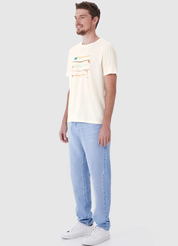 Malwee - Camiseta Pranchas de Surf Off White 3