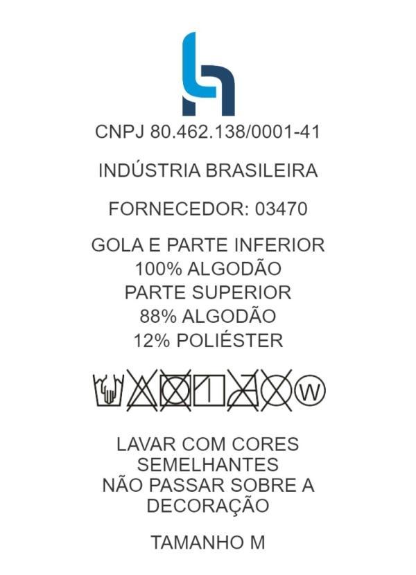 Queima Estoque - Camiseta Preta e Mescla com Recorte 8