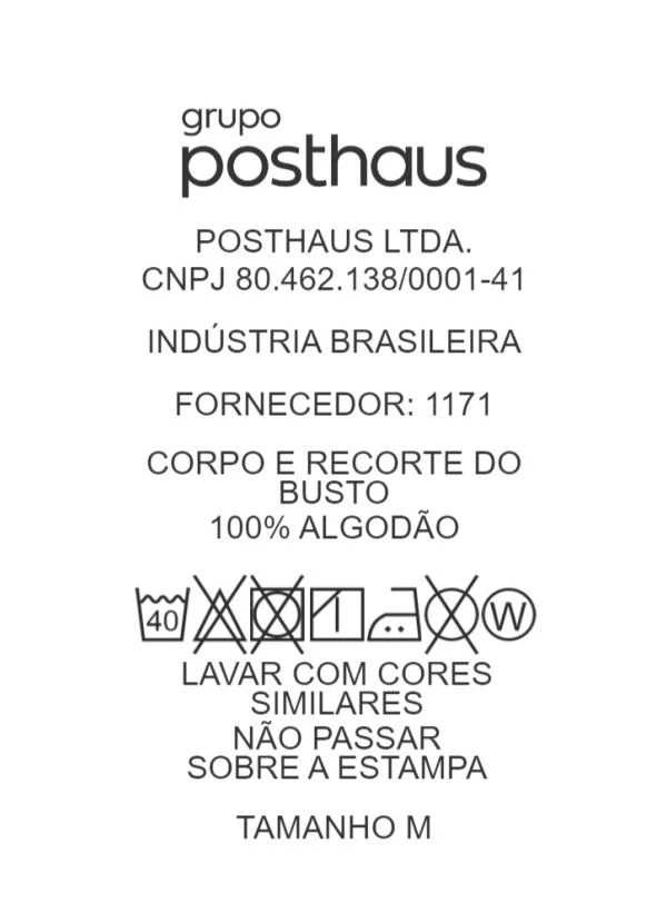 Actual - Camiseta Preto em Malha de Algodão Penteado 7