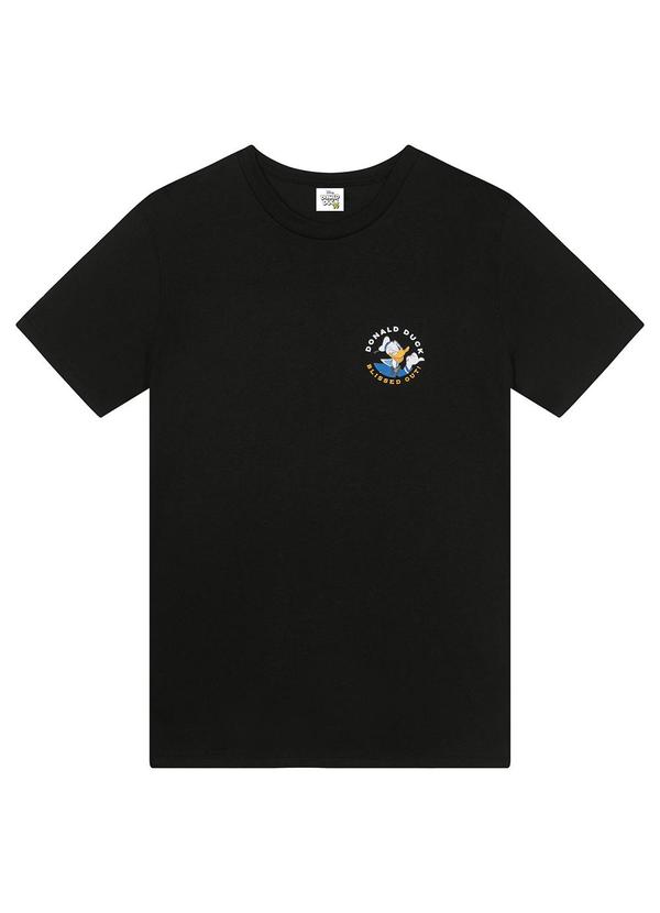 Malwee - Camiseta Preto Pato Donald®