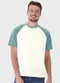 Malwee - Camiseta Raglan em Malha Off White - variação: Off White