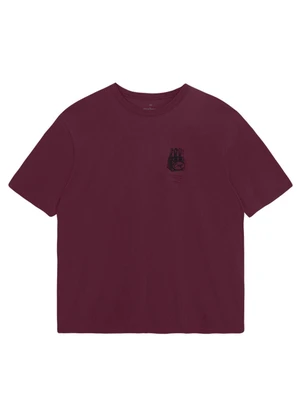 Malwee - Camiseta Regular Beer Bordô - MALWEE