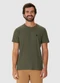 Malwee - Camiseta Regular em Malha Texturizada Rosê - variação: Camiseta Regular em Malha Texturizada (Verde Milit