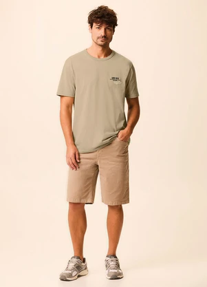 Malwee - Camiseta Regular Good Music Areia - MALWEE