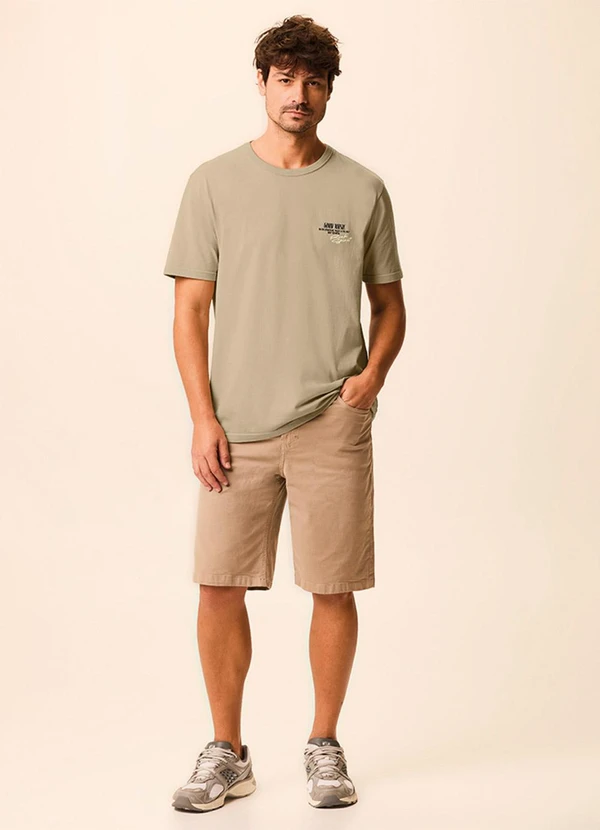 Malwee - Camiseta Regular Good Music Areia