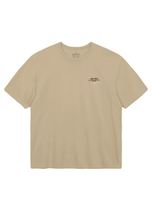 Malwee - Camiseta Regular Good Music Areia - MALWEE