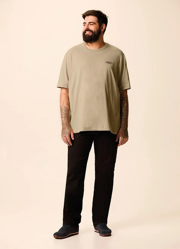 Malwee - Camiseta Regular Good Music Areia