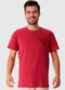 Malwee - Camiseta Regular Keep It Simple Vermelho Escuro - variação: Vermelho Escuro