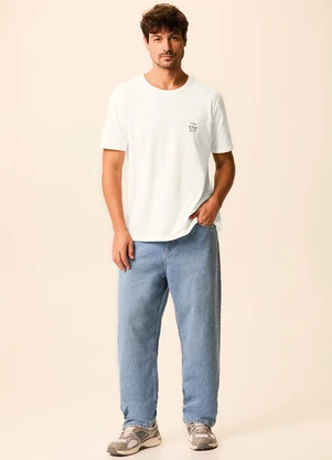 Malwee - Camiseta Regular Legends On The Road Off White - MALWEE