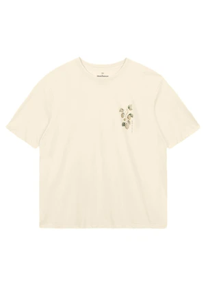 Malwee - Camiseta Regular Lúpulo Off White - MALWEE