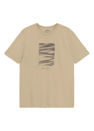 Malwee - Camiseta Regular Open Beyond The Sand Areia - MALWEE