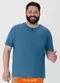 Malwee - Camiseta Regular Rajada Plus Azul - variação: Azul