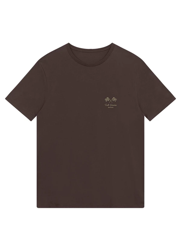 Malwee - Camiseta Regular Speed & Style Café