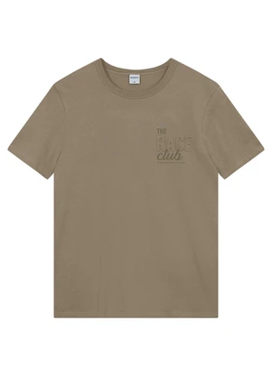 Malwee - Camiseta Regular The Race Club Taupe - MALWEE