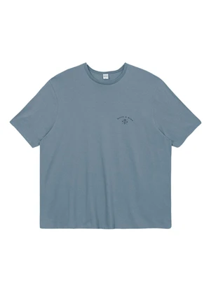 Malwee - Camiseta Regular Waves And Wind Azul Pastel - MALWEE