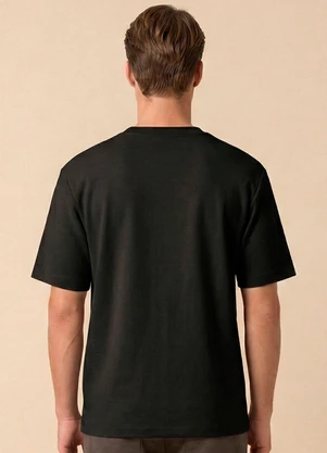 Aurus - Camiseta Relaxed Preto - AURUS
