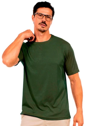 Decoy - Camiseta Ribana Masculina Verde - DECOY