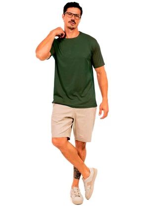Decoy - Camiseta Ribana Masculina Verde - DECOY