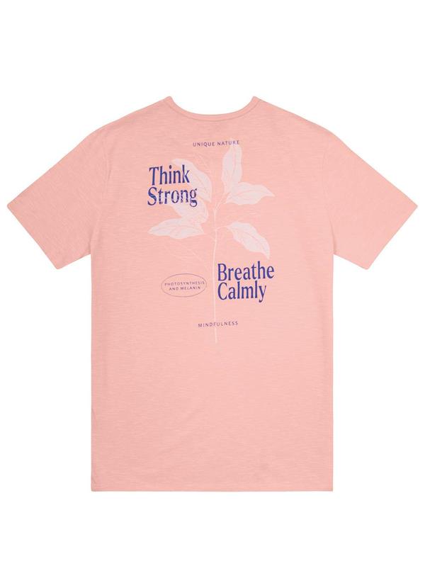 Malwee - Camiseta Rosa Claro Tradicional Think Strong 2