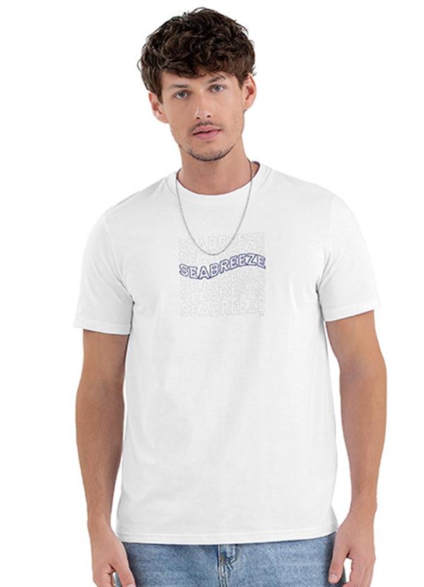 Rezzato - Camiseta Sea Breeze Adulto Masculino Branco