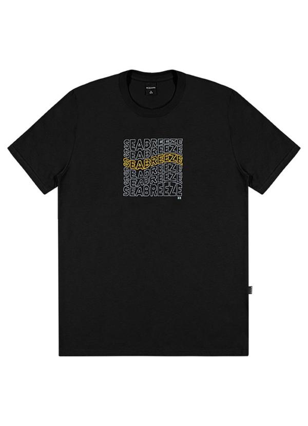 Rezzato - Camiseta Sea Breeze Adulto Masculino Preto