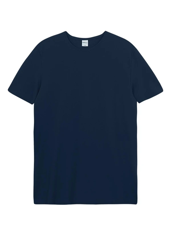 Malwee - Camiseta Slim Antiodor Azul Marinho