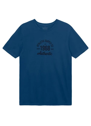Malwee - Camiseta Slim Authentic Azul Escuro - MALWEE