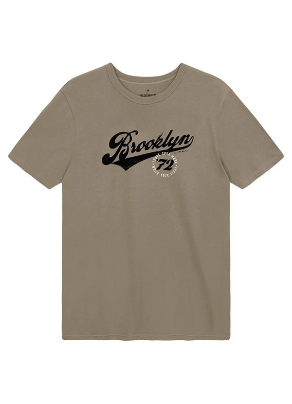 Malwee - Camiseta Slim Brooklyn Taupe