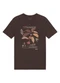 Malwee - Camiseta Slim Calm With Caffeine Preto - variação: Marrom