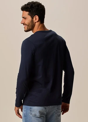 Malwee - Camiseta Slim From Brazil Azul Marinho - MALWEE