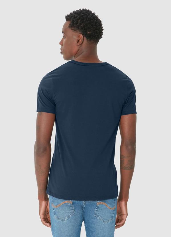 Malwee - Camiseta Slim Homecoming Masculina Azul 2