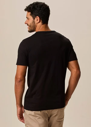Malwee - Camiseta Slim Life Is Better On The Court Preto - MALWEE