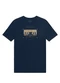 Malwee - Camiseta Slim Calm With Caffeine Preto - variação: Azul