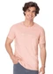 Malwee - Camiseta Slim Leste Tropical Areia - variação: Rosa Pastel