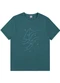 Malwee - Camiseta Slim Sailboats Azul Petróleo - variação: Verde