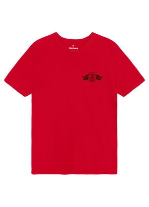 Malwee - Camiseta Slim Speed Vermelho - MALWEE