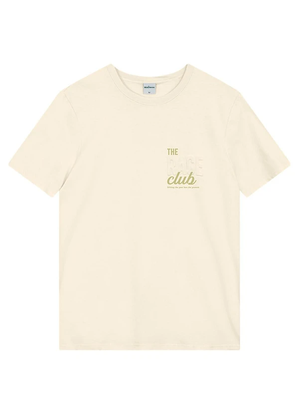 Malwee - Camiseta Slim The Race Club Off White