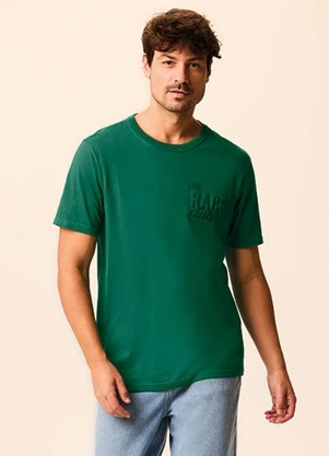 Malwee - Camiseta Slim The Race Club Verde - MALWEE