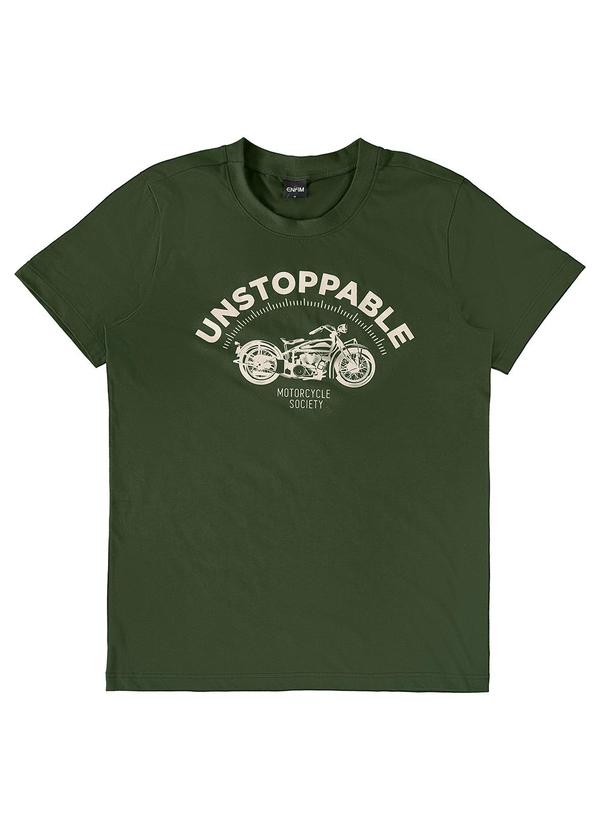 Enfim - Camiseta Slim Unstop Verde