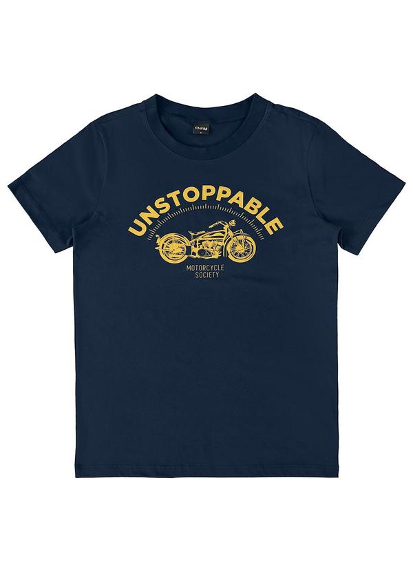 Enfim - Camiseta Slim Unstoppable Masculina Azul