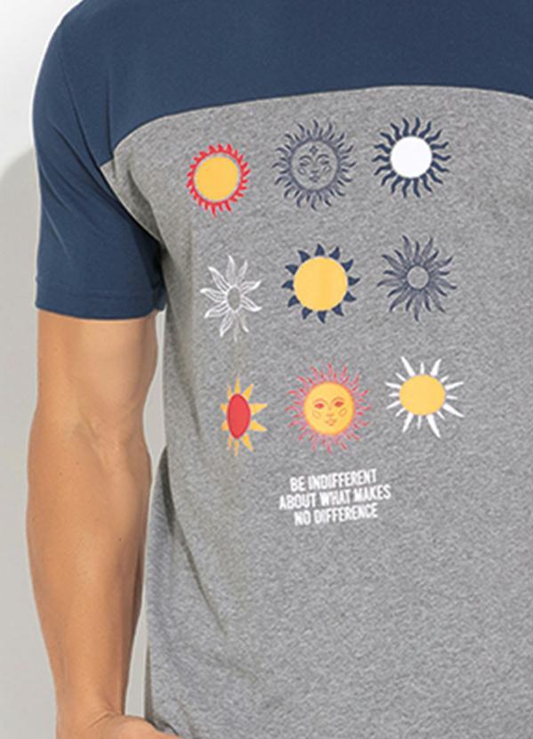 Moda Pop - Camiseta Sóis com Estampa Frontal e Pala 3