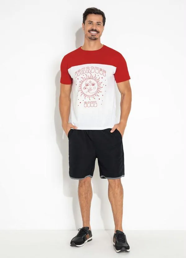 Moda Pop - Camiseta Sol com Pala Frente e Costas 3