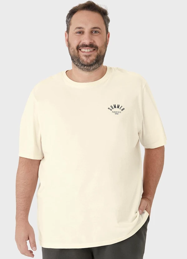 Malwee - Camiseta Summer Paradises PlusOff White 1