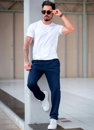 Hiatto Confecção - Camiseta Tech Modal Masculina Branco - HIATTO CONFECÇÃO