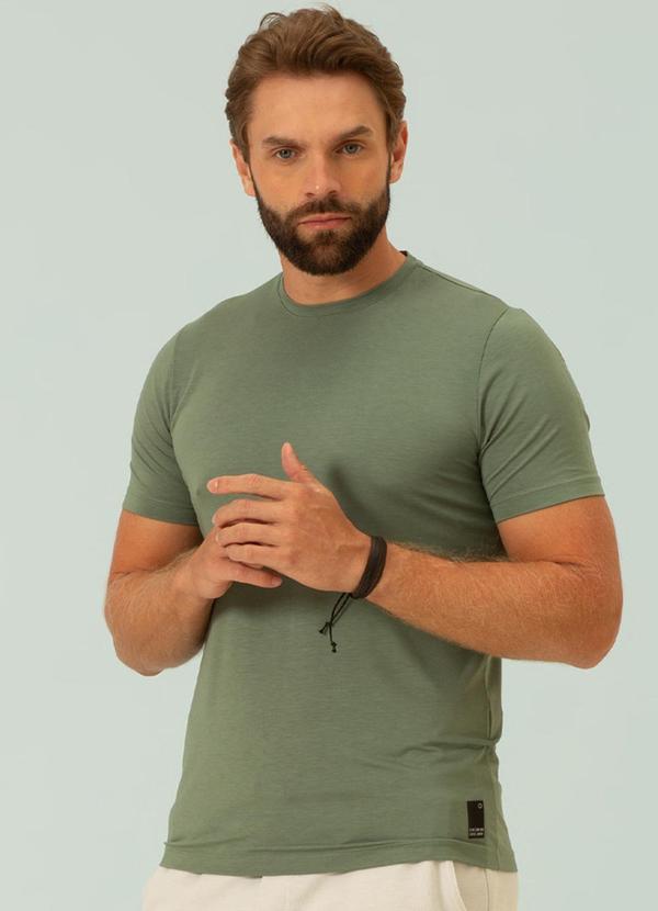 Seeder - Camiseta Tech Modal Slim Seeder Verde